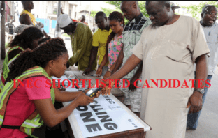 INEC Shortlisted Candidates 2020 Released List — PDF Download INEC SHORTLISTED CANDIDATES
